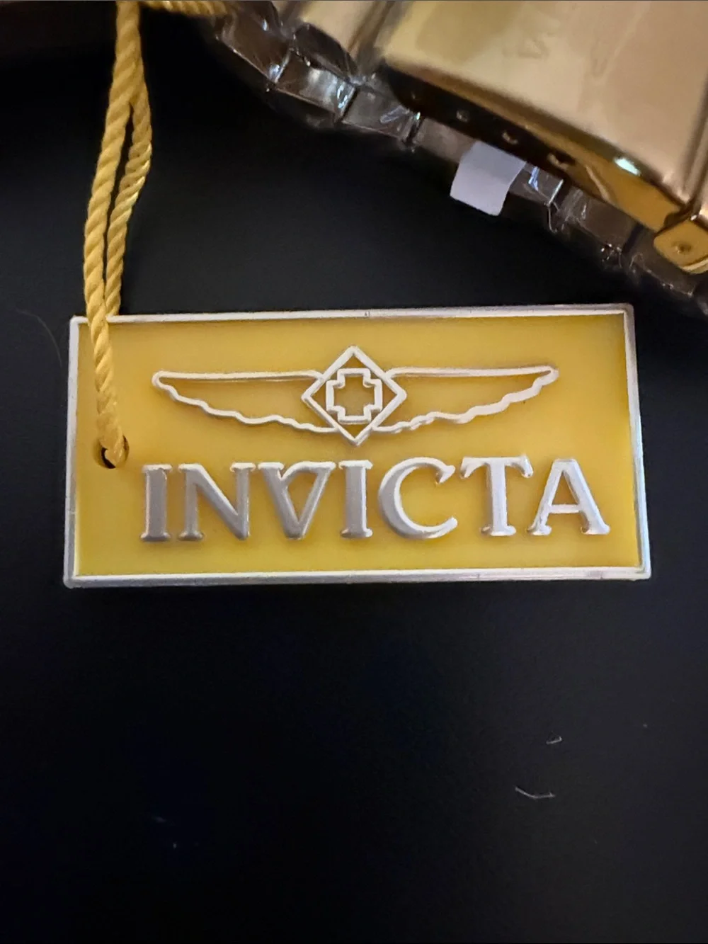 Invicta Men’s Gold and Green Diver-Style Watch Automatic
